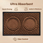 Ultra absorbent, quick drying, odor control feature
