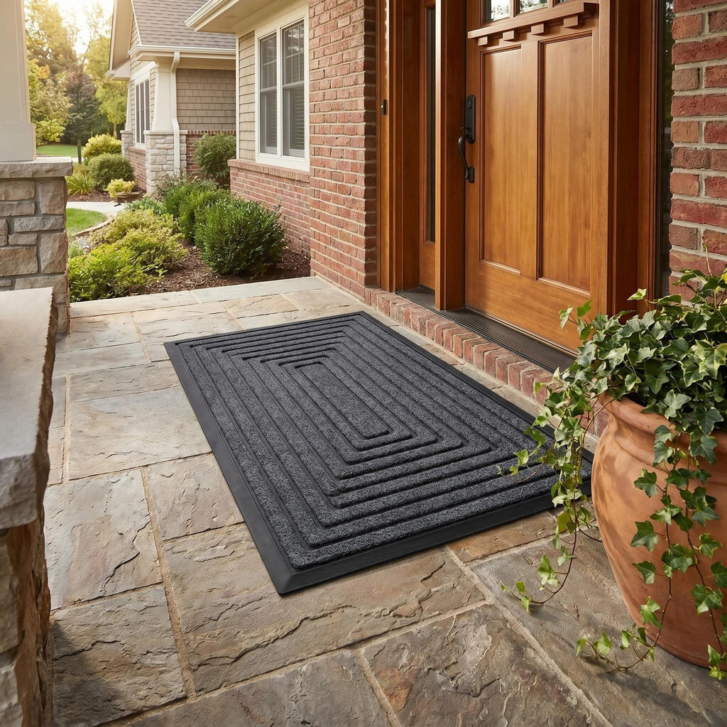 Hearthmat Boo Pumpkin Party Doormat - in-home scene 2
