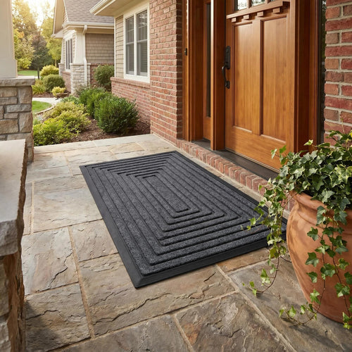 Hearthmat Boo Pumpkin Party Doormat - in-home scene 2