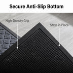 Hearthmat Bowtie Weave Doormat - in-home scene 3