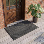 Hearthmat Bowtie Weave Doormat - in-home scene 5