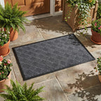 Hearthmat Braided Wave Doormat - in-home scene 7