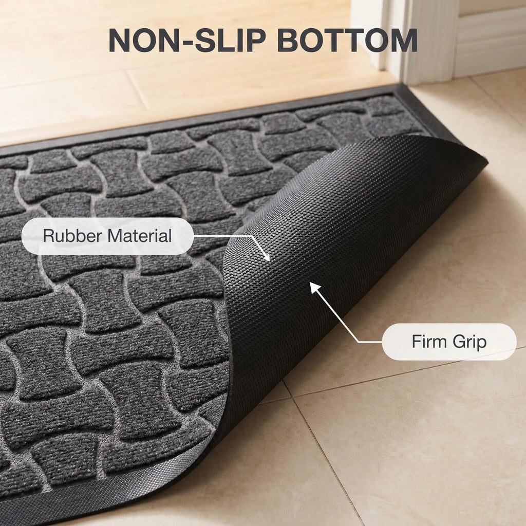 Hearthmat Brick Row Doormat - in-home scene 3
