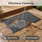 Hearthmat Brick Row Doormat - in-home scene 6