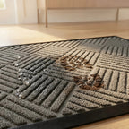 Hearthmat Crosshatch Doormat - in-home scene 5
