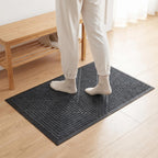 Hearthmat Diagonal Ridge Doormat - in-home scene 6