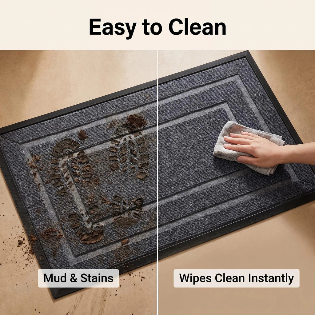 Hearthmat Framed Border Doormat - in-home scene 6