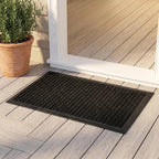 Hearthmat Grid Cube Doormat - in-home scene 7