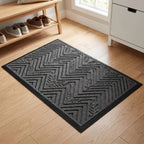 Hearthmat Honeycomb Ring Doormat - in-home scene 3