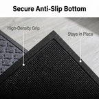 Hearthmat Honeycomb Ring Doormat - in-home scene 4