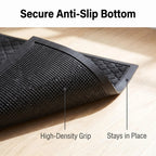 Hearthmat Lattice Diamond Doormat - in-home scene 6