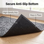 Hearthmat Leaf Zigzag Doormat - in-home scene 4