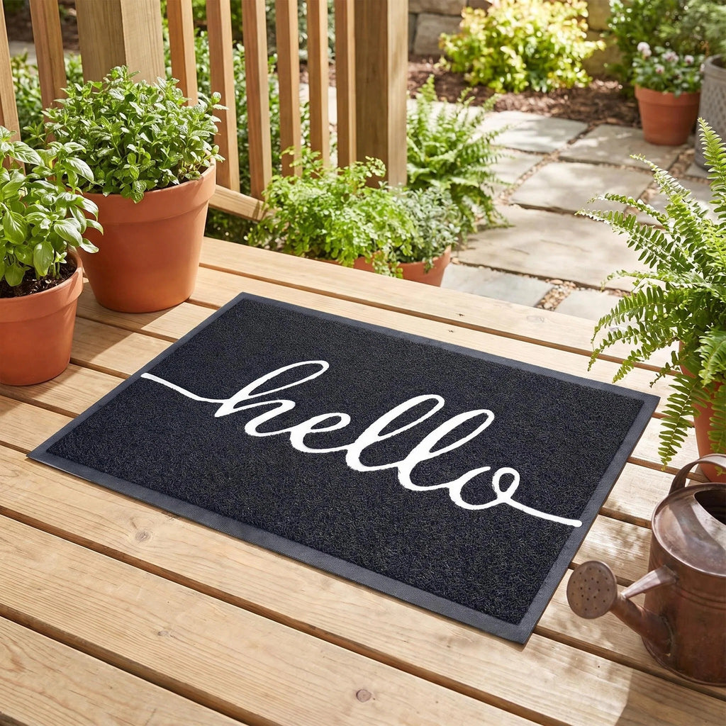 Hearthmat Loop Pile Doormat - in-home scene 6