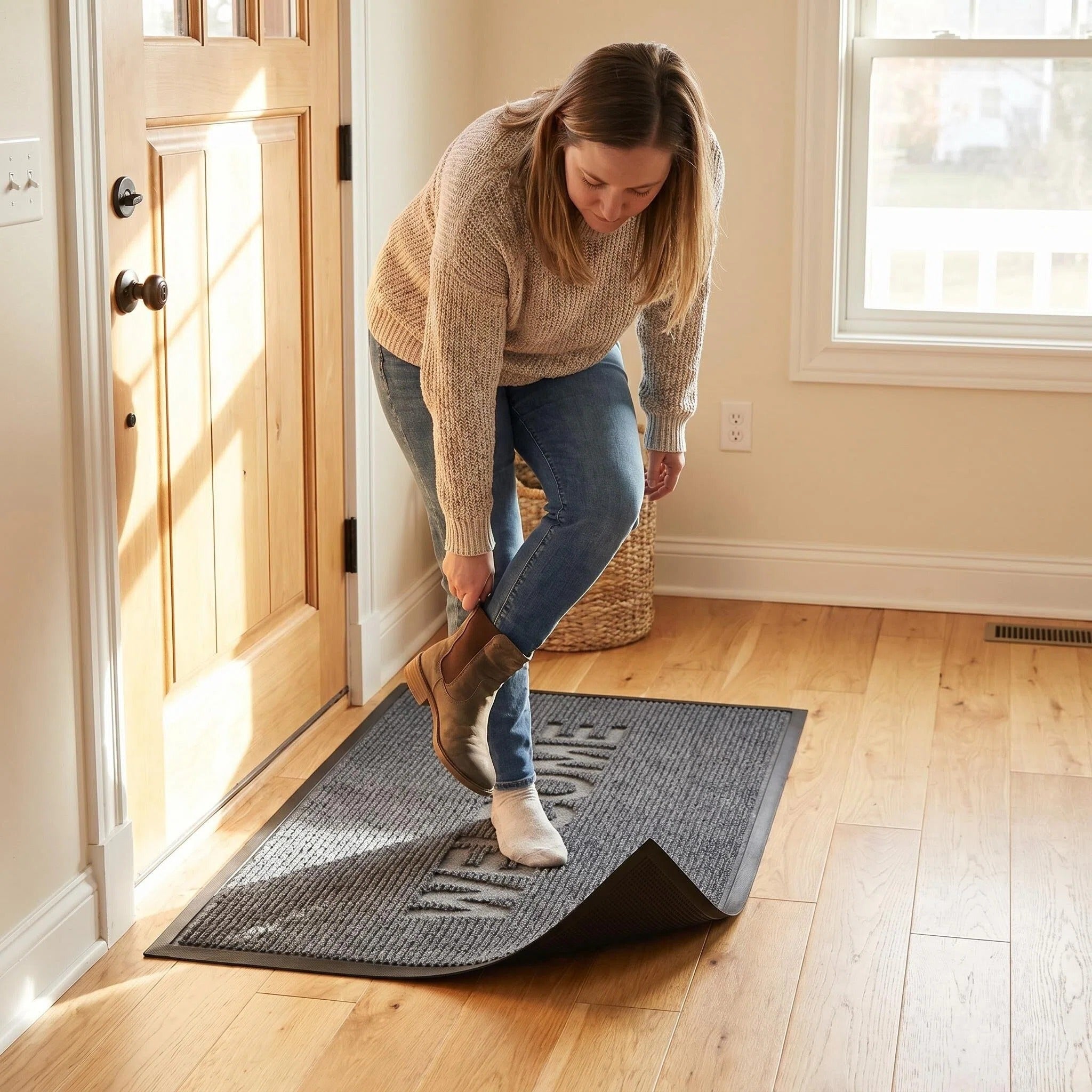 Hearthmat Signature Doormat - in-home scene 15