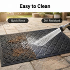 Hearthmat Moroccan Trellis Doormat - in-home scene 8