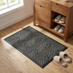 Hearthmat Concentric Spiral Doormat - in-home scene 3