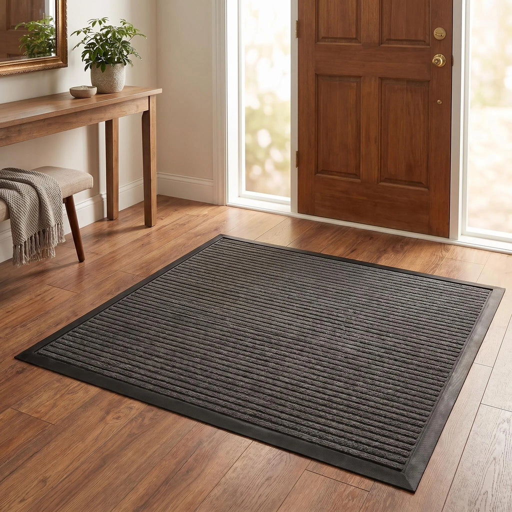 Hearthmat Linear Stripe Doormat - in-home scene 6