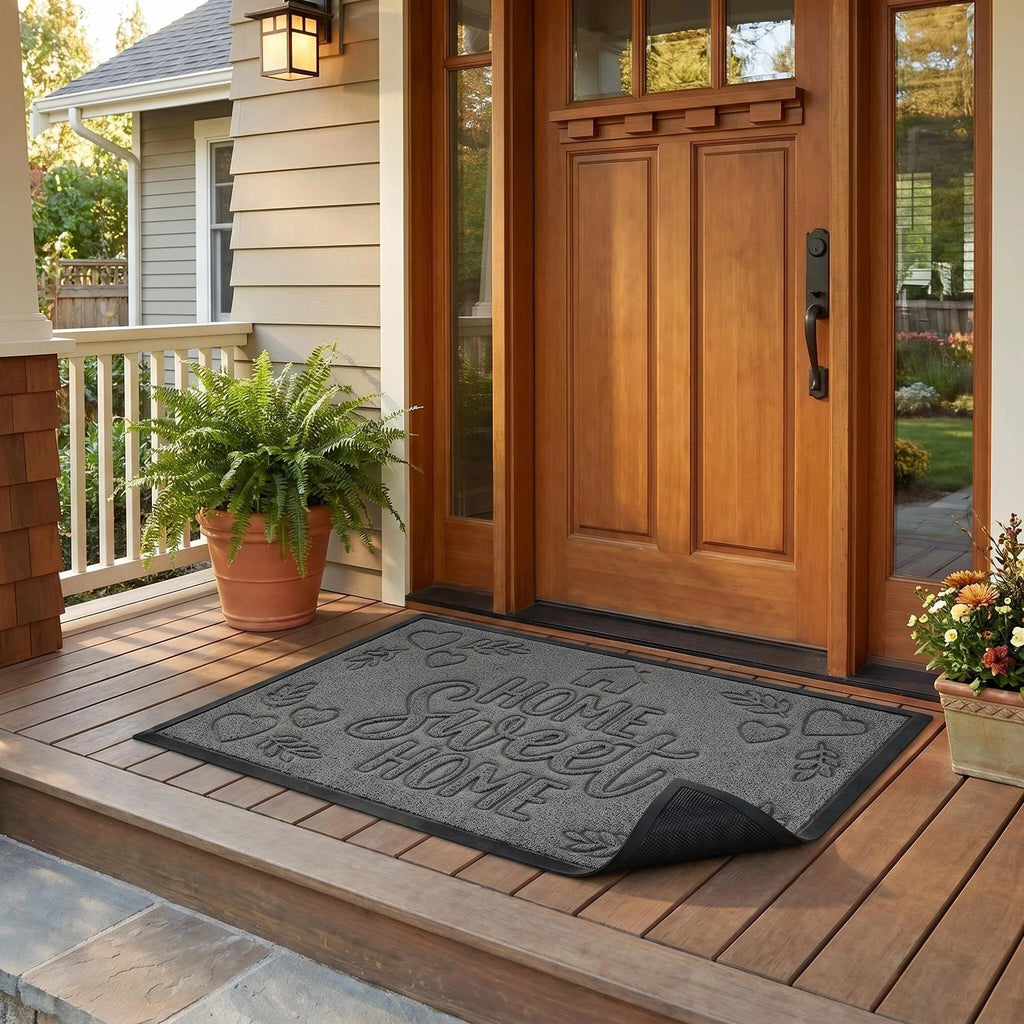 Hearthmat Tri-Arrow Doormat - in-home scene 2